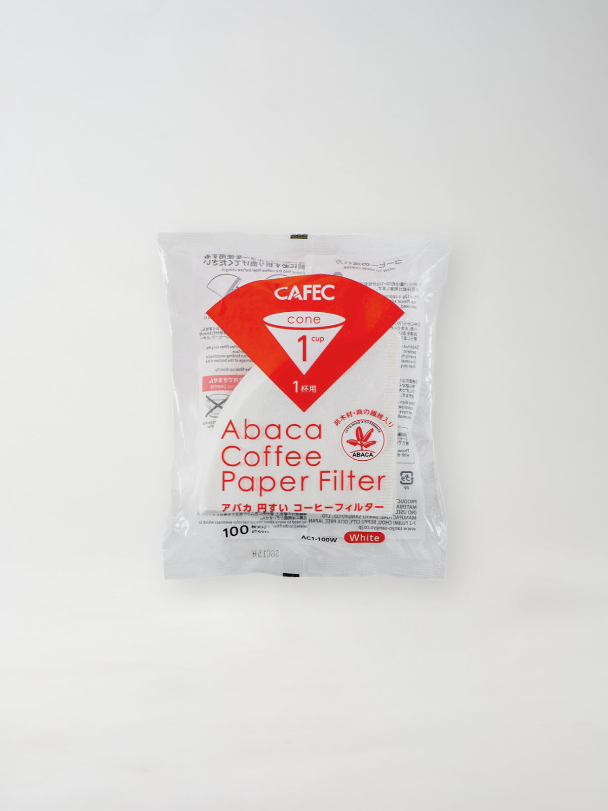 Abaca Coffee Paper Filter