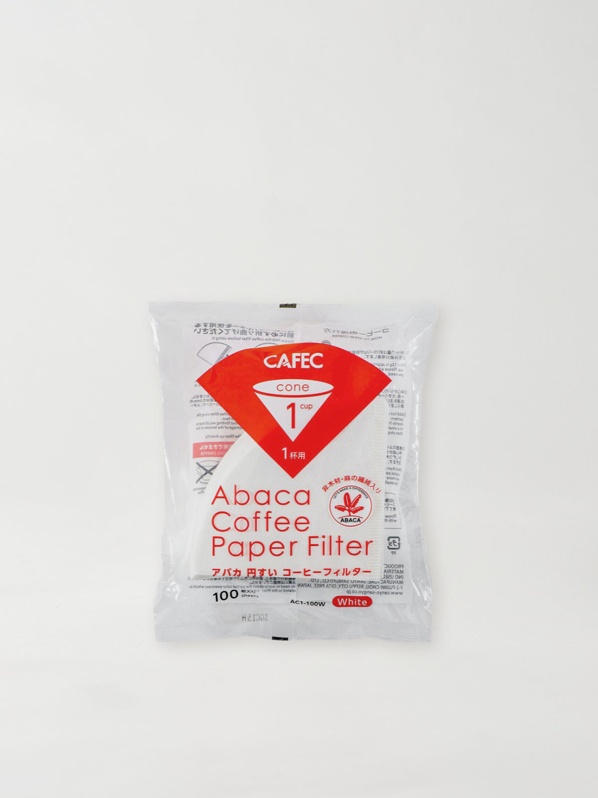 Abaca Coffee Paper Filter