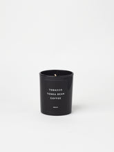 Load image into Gallery viewer, BENCH COFFEE CO. scented candle, &quot;Tobacco, Tonka Bean, Coffee&quot;
