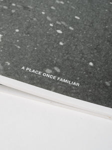 Detail shot of BENCH COFFEE CO. zine "A Place Once Familiar" for the opening of Lt Collins store