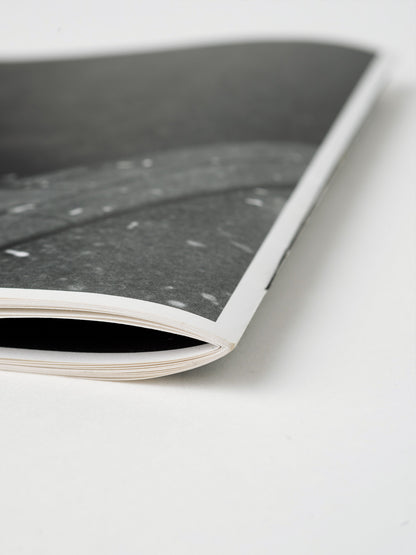 Detail shot of the hand-stitched binding