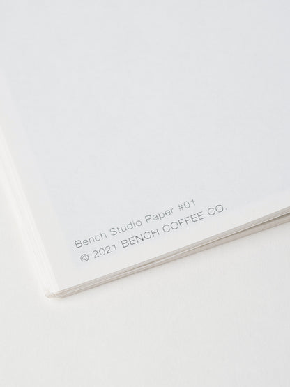 Detail shot of BENCH COFFEE CO. zine "A Place Once Familiar" for the opening of Lt Collins store